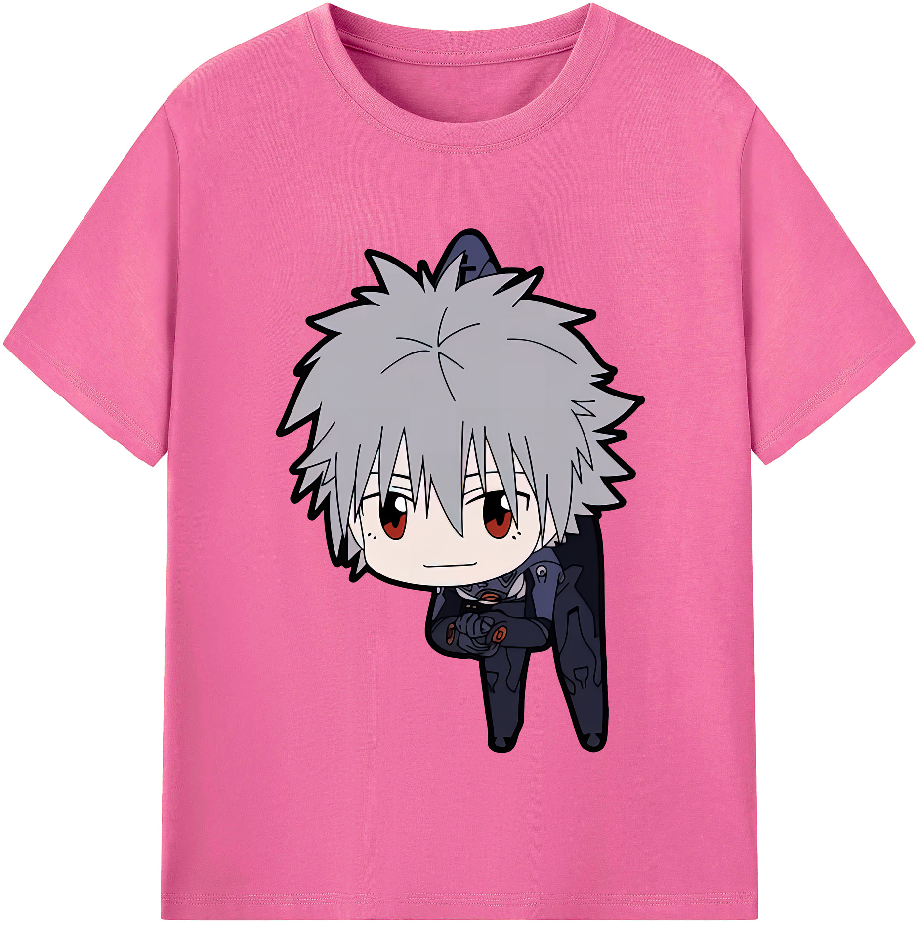 （画像用） EVA 新世紀エヴァンゲリオン レディースカジュアルプリントTシャツ（綿100％）